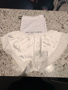 Kat the Label Hanna Short in Ivory